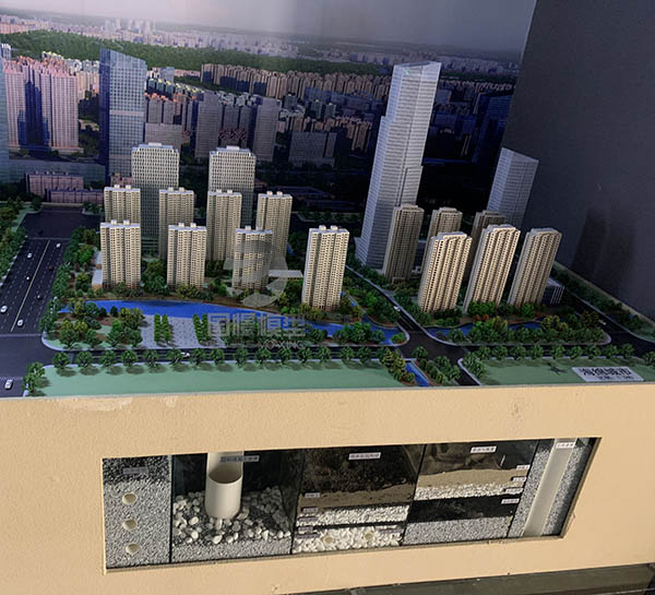 凤城市建筑模型